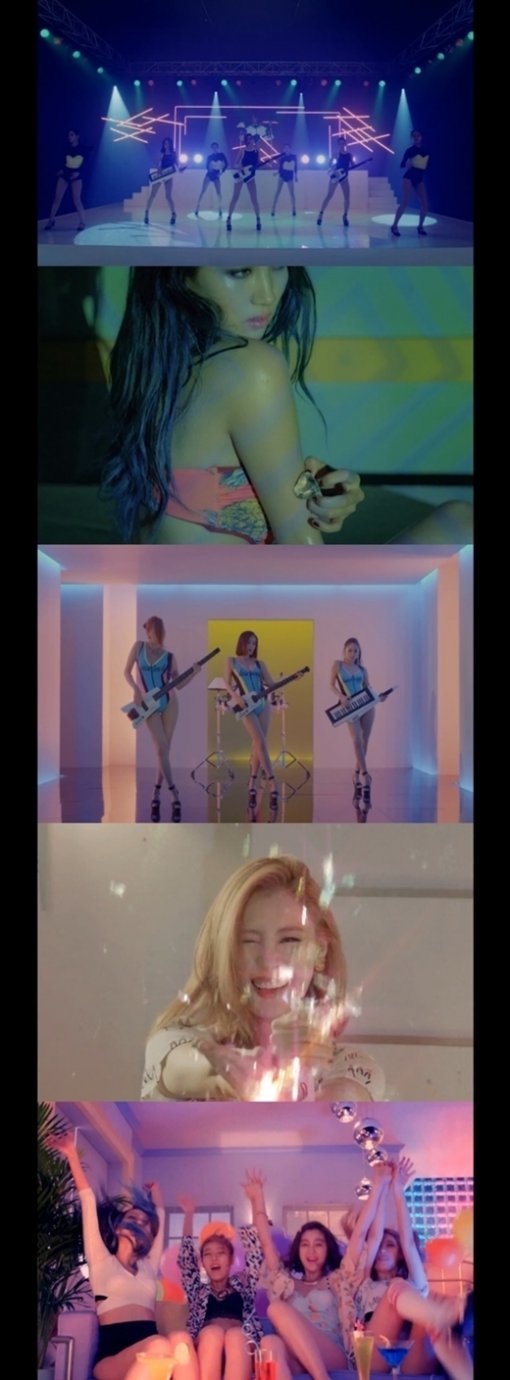 출처= 원더걸스  ‘I Feel You’ 뮤직비디오 캡처