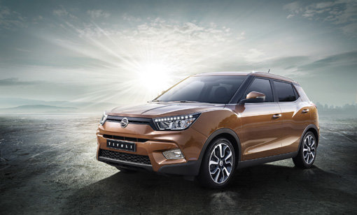 쌍용자동차가 신차 티볼리(소형 SUV)의 인기에 힘입어 내수 판매에 날개를 달았다. 두 달 연속 8천대 이상 판매되는 호황을 누렸다. 사진제공｜쌍용자동차