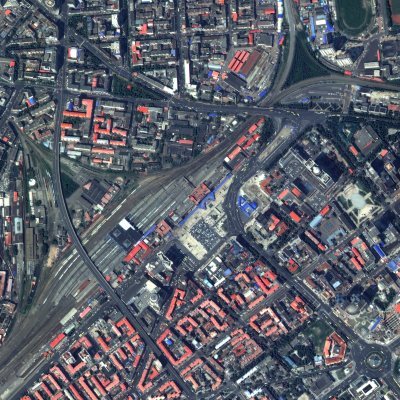 아리랑 3A호가 찍은 하얼빈역