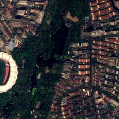 아리랑 3A호가 찍은 홍구 공원