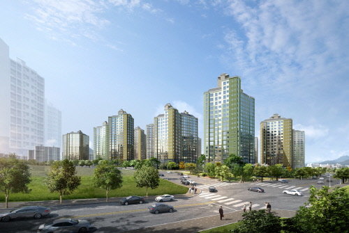 힐스테이트 태전 5지구 투시도