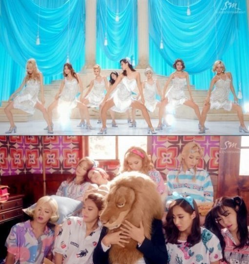 출처= 소녀시대 ‘라이온 하트’ 뮤직비디오 캡처