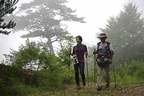 이번 주말에는 산길을 따라 걷다 계곡을 만나면 잠시 숨을 돌리고 물속에 발을 담가보자. 온 몸으로 자연을 받아들이는 계곡 트레킹은 몸과 마음의 짐과 때를 씻어내는 데 안성맞춤이다. 네파 제공