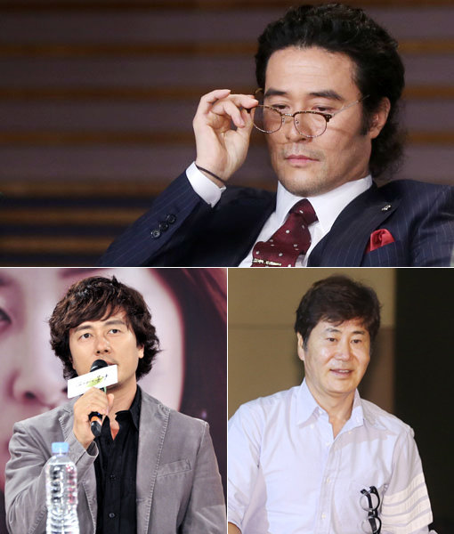 연기자 최민수-유동근-감우성(위쪽부터 시계방향으로). 사진｜동아닷컴DB·MBC