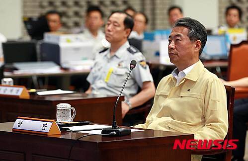 ‘발언 논란’ 행정자치부 정종섭 장관. 뉴시스