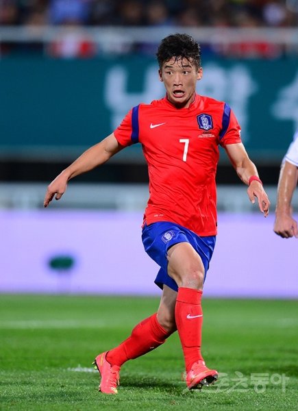 한국축구대표팀 김민우. 스포츠동아DB