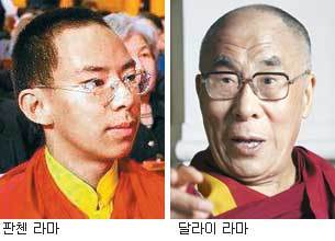 중국 정부가 임명한 판첸 라마 11세 기알첸 노르부. (사진= 동아일보DB)