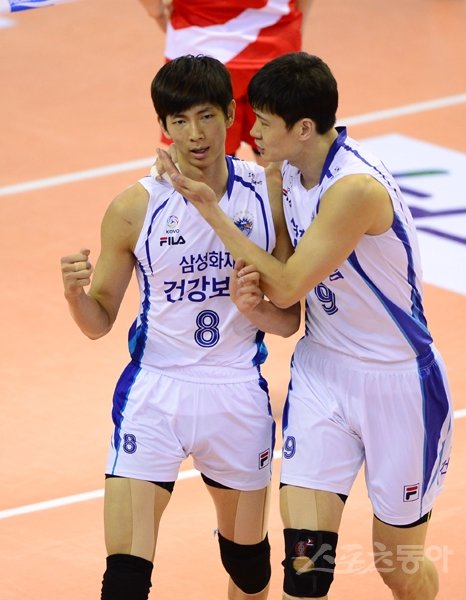 삼성화재 류윤식(왼쪽). 스포츠동아DB