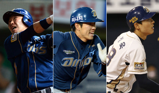 NC 지석훈-최재원-김성욱(맨 왼쪽부터). 사진｜스포츠동아DB·스포츠코리아