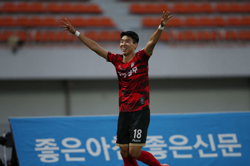 상주상무 이정협. 사진제공｜한국프로축구연맹