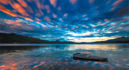 변화무쌍한 두물머리 하늘과 물의 색채도 자연과 똑같이 재현된다. 5Ds 사용자 김병호