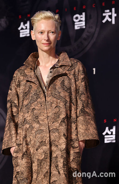 배우 틸다 스윈튼. 동아닷컴DB