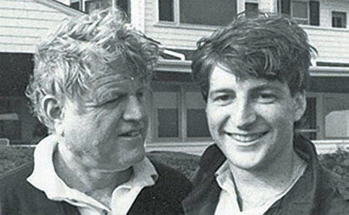 케네디 집안의 내밀한 속앓이를 고백한 패트릭 케네디 전 의원(오른쪽)과 아버지 고 테드 케네디 전상원의원. 사진 출처 ‘공통의 투쟁’ 책 표지