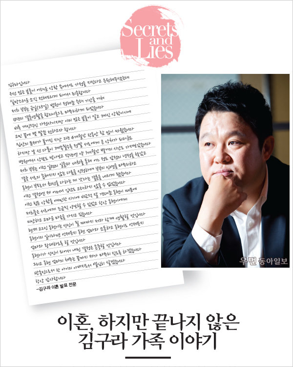우먼 동아일보 & 여성동아] 이혼, 하지만 끝나지 않은 김구라 가족 이야기｜동아일보