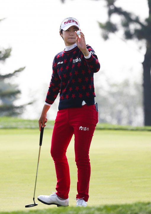 박성현 11번홀 버디. KLPGA 제공