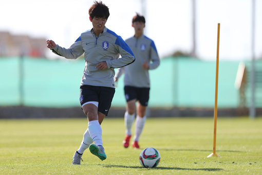 울산현대고 이상민(앞). 사진제공｜대한축구협회