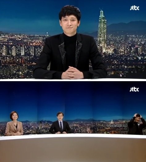 강동원. 사진=JTBC ‘뉴스룸’ 방송화면