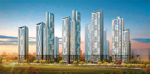 현대산업개발과 삼성물산이 서울 서초구 반포동에서 ‘반포 래미안 아이파크’ 아파트를 선보인다. 이 아파트는 3·7·9호선 고속터미널역 등 지하철역이 가까워 교통 여건이 편리할 것으로 보인다. 현대산업개발 제공