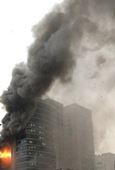 역삼동 빌딩서 화재. 사진=소셜미디어
