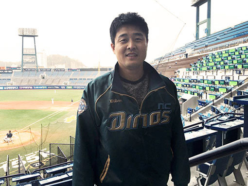 NC 스카우트 김수경. 사진제공｜NC 다이노스