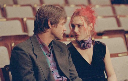 짐 케리, 케이트 윈슬렛 주연의 영화 '이터널 선샤인'의 한 장면. 사진제공｜노바미디어