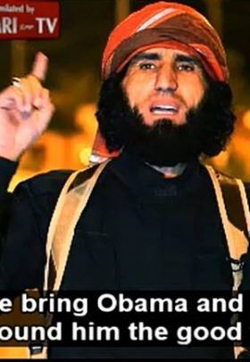 테러 위협 19일 ‘이슬람국가(IS)’가 공개한 동영상에서 IS 대원이 “미국 백악관을 공격하겠다”고 위협하고 있다. MEMRI TV 캡처
