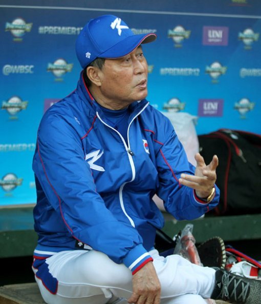 프리미어12 한국야구대표팀 김인식 감독. 사진제공｜스포츠코리아