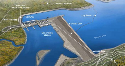 싸이트-씨(Site-C) 댐 프로젝트 (자료:삼성물산)