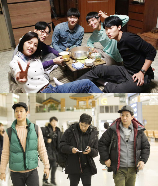 tvN 드라마 ‘응답하라 1988’-방송 예정인 tvN 예능 프로그램 ‘꽃보다 청춘’(아래). 사진제공｜CJ E&M