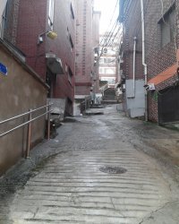 서울 종로구 창신동의 한 골목길.