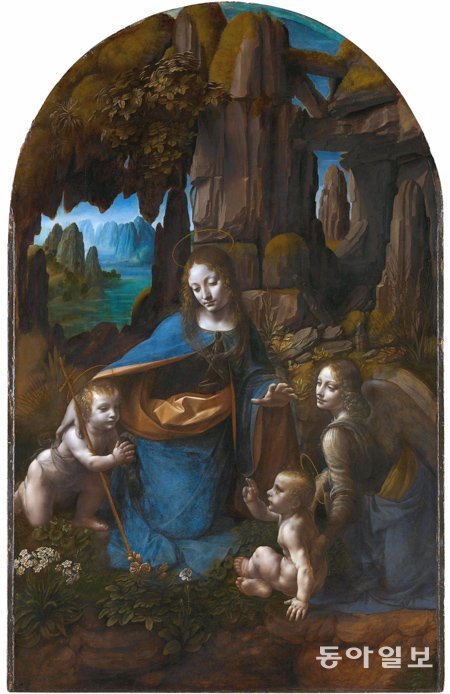 레오나르도 다빈치 작 ‘암굴의 성모’