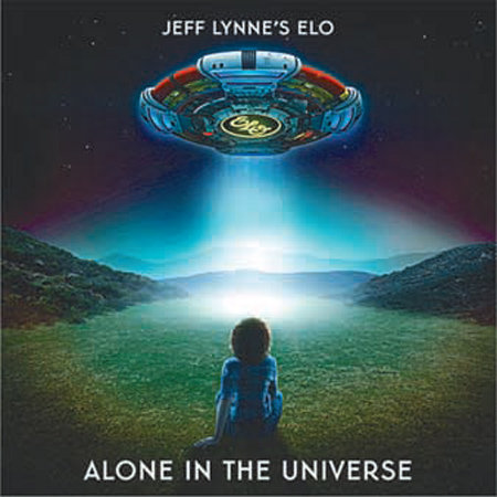 제프 린스 ELO의 새 앨범 ‘Alone in the Universe’ 표지.