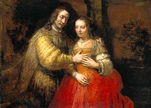 렘브란트 작 ‘유대인 신부’(1667년)
