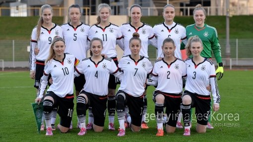 U-17 독일여자축구대표팀. 사진=ⓒGettyimages멀티비츠