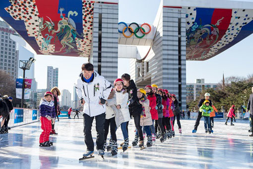 올림픽공원 스케이트장. 사진제공｜국민체육진흥공단