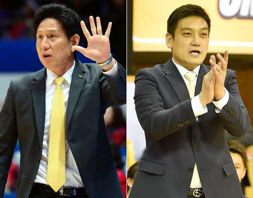 KB 스타즈 서동철 감독-박재헌 수석코치(오른쪽). 사진｜스포츠동아DB·WKBL