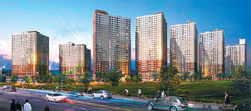 경기 고양시 일산동구 ‘일산 센트럴 아이파크’ 조감도. 현대산업개발 제공