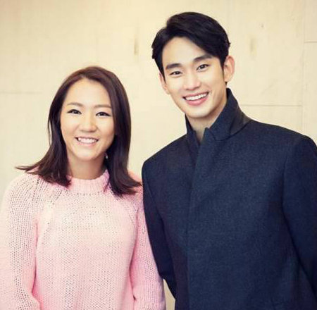 “김수현 오빠 만나 너무 떨렸어요” 한국에서 겨울 휴가를 즐기고 있는 리디아 고(왼쪽)는 자신의 인스타그램에 한류 스타 김수현과 함께 찍은 사진을 “너무 좋았고 떨렸다”는 글과 함께 올렸다. 리디아 고 인스타그램