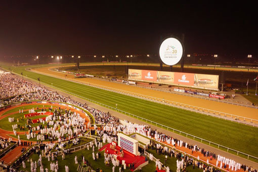 한국경마 사상 처음으로 출전해 기대를 모으는 ‘두바이 월드컵’이 열리는 아랍에미리트연합(UAE) 메이단 경기장. 경주마 뿐만 아니라 국가 대항전의 성격도 띤 두바이 월드컵은 우승상금 600만 달러로 세계 최고를 자랑한다.