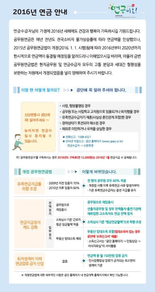 사진=공무원연금관리공단 홈페이지