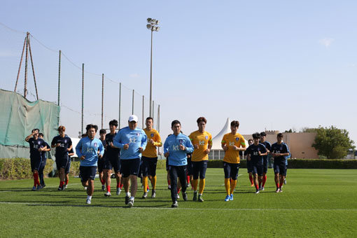 올림픽대표팀이 7일(한국시간) 아랍에미리트(UAE) 두바이에서 사우디아라비아와 올해 2번째 평가전을 치른다. 이후 2016 AFC U-23 챔피언십이 펼쳐질 카타르 도하로 이동한다. 사진제공｜KFA