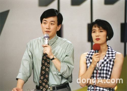 MBC ‘선택! 토요일이 좋다’ MC 손석희, 김혜영(1993년)