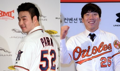 미네소타 박병호-볼티모어 김현수(오른쪽). 스포츠동아DB