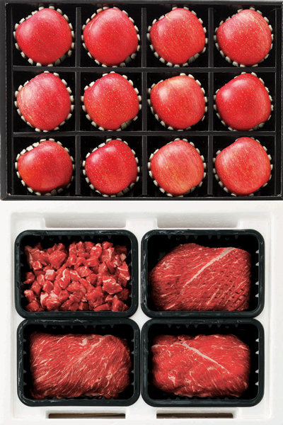 밀양 얼음골사과-경주 천년한우2호(아래)