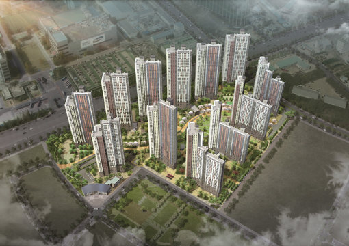 천안시티자이 조감도