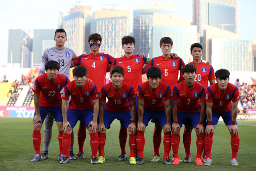 올림픽축구대표팀. 사진제공｜대한축구협회