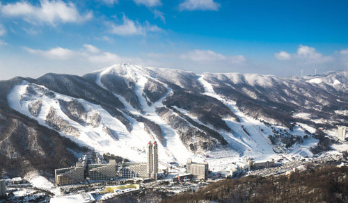 강원 평창군 봉평면 휘닉스파크 전경. 휘닉스파크 제공