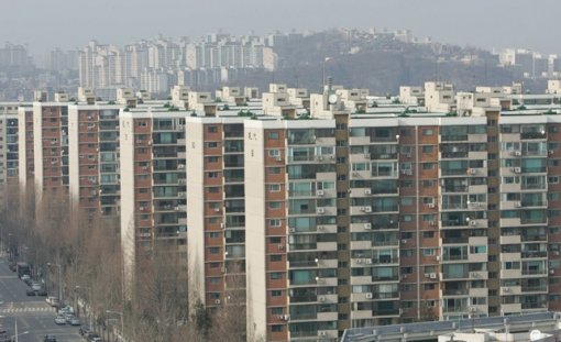 강남의 한 아파트 단지. (자료:동아일보DB)