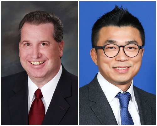 사진 왼쪽부터=한국지엠 영업·AS·마케팅부문 데일 설리반 부사장, 한국지엠 마케팅본부 이일섭 전무