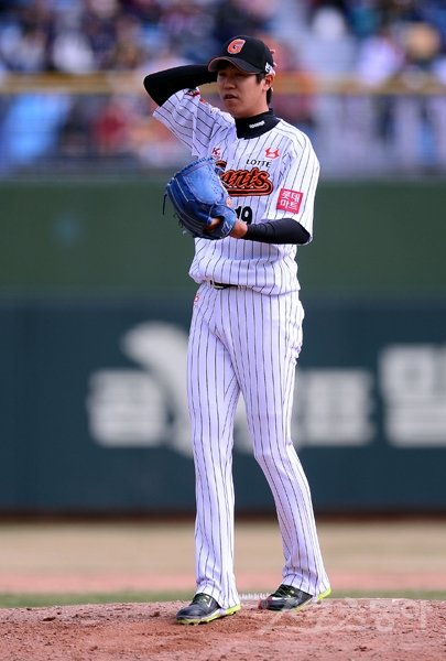 롯데 홍성민. 스포츠동아DB